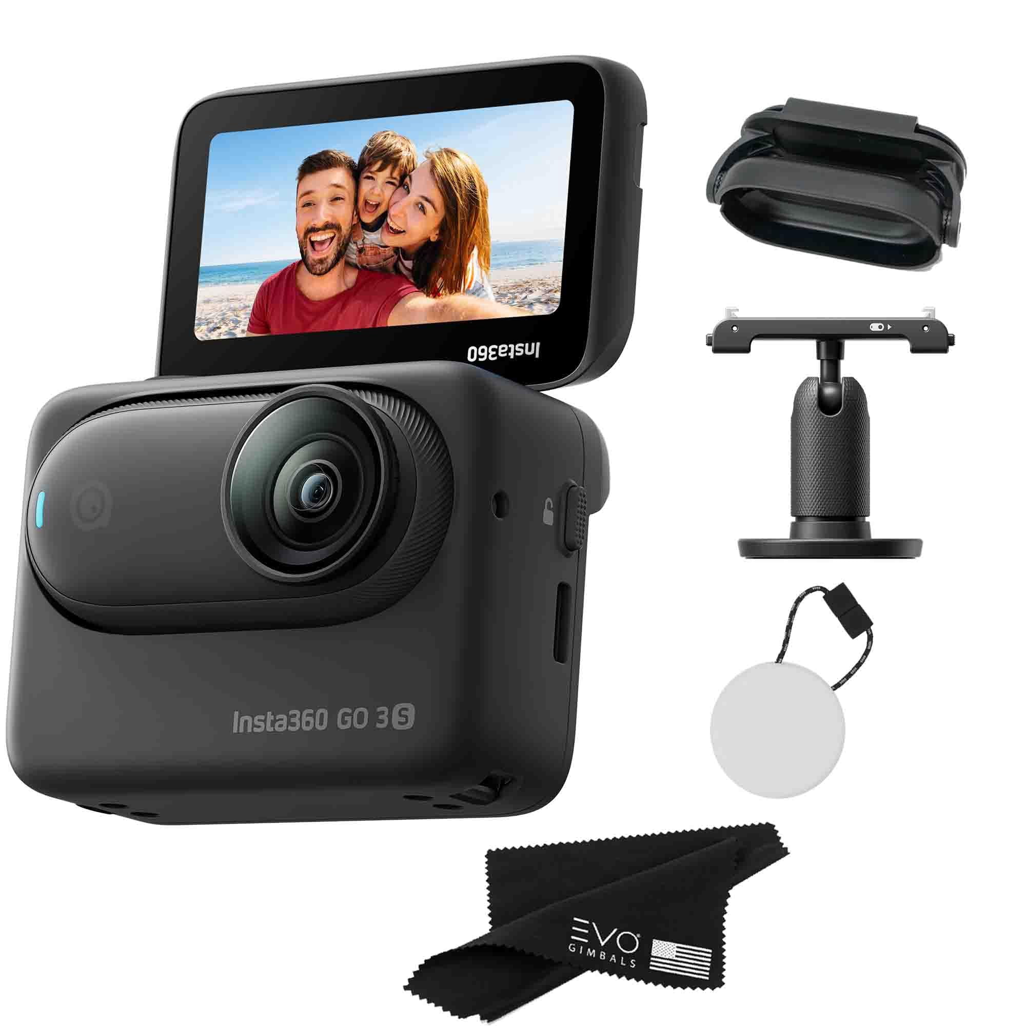 Cámara De Acción Insta360 Go 3s De 128 Gb, Resistente Al Agua, Vídeo 4k