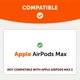 thumbnail image 2 of Fundas para almohadillas WC SweatZ Max para AirPods Max 1, 2 of 8