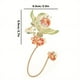 thumbnail image 2 of 1pc Luxury Metal Bookmark Chinese Style Retro Animal Shape Stationery Creative Gift Teacher Student School Office Supplies Student Mom Kids Gift,Reading Accessories, 2 of 3