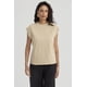 thumbnail image 1 of Polera Mujer Aplicación Rib Beige Claro, 1 of 4