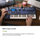 thumbnail image 2 of Synth Novation MiniNova Modelado analógico 37 miniclave azul, 2 of 7