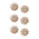 thumbnail image 5 of 6 Piezas Gemelo De Gemelo Con Tendencia Cubierta De Botones De Diamantes De Imitación Para Fiestas Estilo De Boda B, 5 of 5