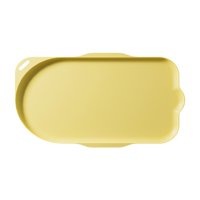 Ioensy - Alfombrilla Para Comedero Antideslizante Para Cachorros, Gatos, Animales Pequeños, Color Amarillo