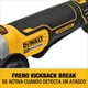 thumbnail image 4 of Esmeriladora de Cabeza Plana de 5"20V DCG413FB-B2 Dewalt amarillo 37x12x16, 4 of 6