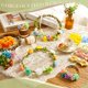 thumbnail image 4 of Kit DIY de corona de flores y guirnalda Pattyeer 153 piezas, 4 of 7
