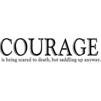 Rienda Libre Graphics - Decomural Horse Courage Ws-17024