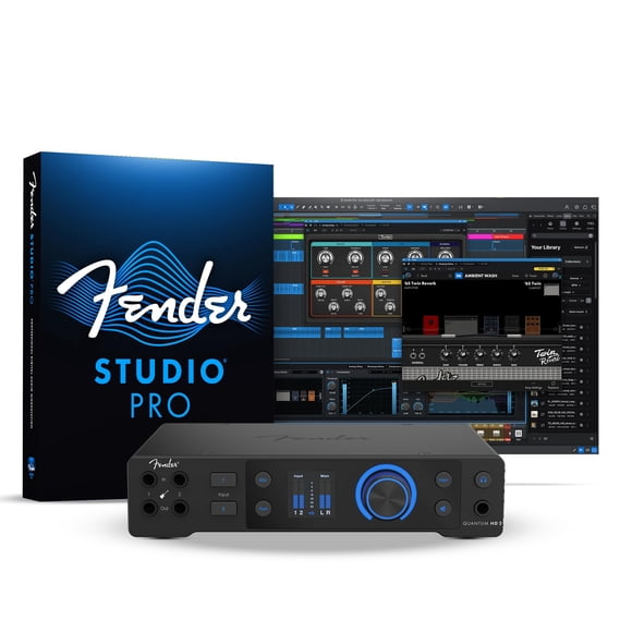 Interfaz de audio Fender Quantum HD 2 20x24 USB-C Music Prod.