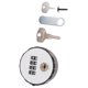 thumbnail image 2 of Combinación Cam Lock Lengua Camlock para buzón Puerta de gabinete oro 26 mm, 2 of 5