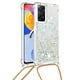 thumbnail image 3 of Funda FOXDOCK para Xiaomi Redmi Note 11 Pro 4G/5G con Cuerda Ajustable, Brillo Líquido, Protección Antigolpes y Lente – Ideal para Regalo, 3 of 6