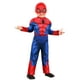 thumbnail image 2 of Disfraz Jazwares Marvel Spider-Man Toddler 4T para niños, azul y rojo, 2 of 3