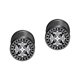 thumbnail image 2 of Pendientes Con Estilo Para Hombres Y Mujeres, Aretes Redondos De Metal, Joyería Perforadora, Estilo A, 2 of 5