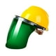 thumbnail image 2 of Campanas De Soldadura Lente De PC Soporte De Aluminio Gorra De Trabajo Sombrero Para Soldadura Pulido Mig Verde, 2 of 5