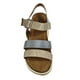 thumbnail image 3 of Sandalias de Mujer con Hebilla y Plataforma TGH09 Beige, 3 of 5