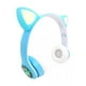 thumbnail image 5 of Audifonos Bluetooth Over Ear Orejas Gatito RGB Celestes, 5 of 5
