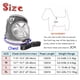 thumbnail image 4 of Correa de cuero para perros y gatos, transpirable, estilo chaleco de tracción (negro), 4 of 6