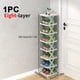thumbnail image 1 of 1pc Stackable Shoe Rack for Small Spaces - Easy to Assemble and Organize Your Footwear, 1 of 3