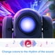 thumbnail image 4 of Luces para DJ Moving Head ZKYMZL, 25 W, 2 unidades, 8 gobos, 8 colores, 4 of 6