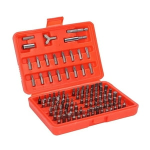 Genérico - Juego De 100 Puntas De Destornillador De Seguridad