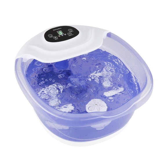 Footbath HoMedics Salt-N-Soak con rodillo de masaje y aumento de calor