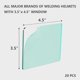 thumbnail image 2 of Lente de repuesto para casco de soldadura, 10 unidades, 115 mm x 90 mm, 2 of 7