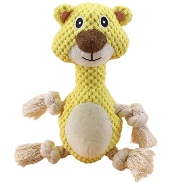 Peluche Squeaky Dog Toys Chew Toy Animal Para Cachorro Accesorios Para Mascotas Oso