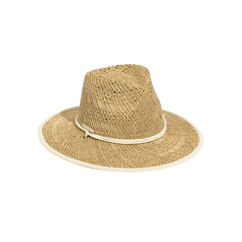 Genérico - Sombrero De Playa Hawaian Dryhood Cómodo Y Elegante Crema