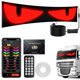 thumbnail image 1 of Luz Ojos del Diablo Heefrole 133x19 cm Flexible USB Bluetooth, 1 of 7