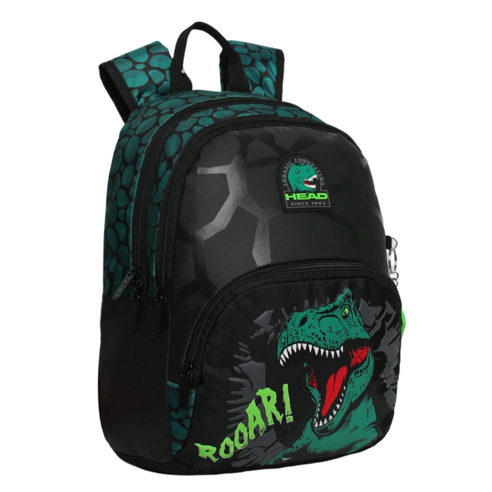 Mochila Infantil Niño Gum Dino Stone Verde Head