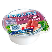 Queso Untable Sabor Salame 140 G Quillayes