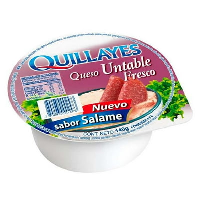 Queso Untable Sabor Salame 140 G Quillayes