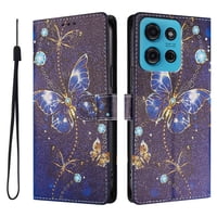 Foxdock Funda Tipo Cartera Para Motorola Moto G75 Con Soporte Y Correa – Diseño De Patrones Lindos
