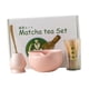 thumbnail image 2 of 4x Matcha Set Ceremonía De Té Japonesa Moderna Elegante Hecha A Mano Para La Cocina De La Casa Rosa, 2 of 5
