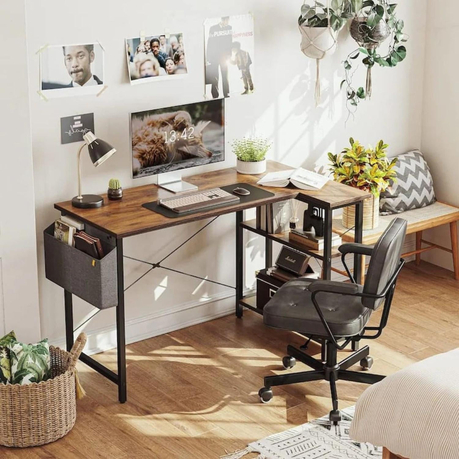 Pandalino - Escritorio Esquinero Silvano 120cm | Ideal Home Office Cafe