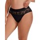 thumbnail image 4 of INSPIRE CHIC Bragas de Encaje de Corte Alto para Mujer Cobertura Completa de Cintura Alta Bragas de Encaje Talla Extra Grande Negro, 4 of 4