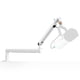 thumbnail image 1 of Soporte para micrófono Boom Arm FIFINE BM88W, perfil bajo, metal blanco, 1 of 9