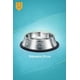 thumbnail image 2 of Comedero Antideslizante Vitrineon Cl Acero Inoxidable Para Mascotas 29cm Vitrineon Cl Plateado, 2 of 9