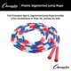 thumbnail image 2 of Jump Rope Champion Sports Classic de plástico segmentado de 4,88 m, 2 of 5