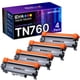 thumbnail image 1 of Cartuchos de tóner E-Z Ink TN760 para impresora Brother (4 negros), 1 of 8