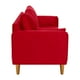 thumbnail image 3 of Sofa Sky 3C Felpa 04 Rojo, 3 of 5