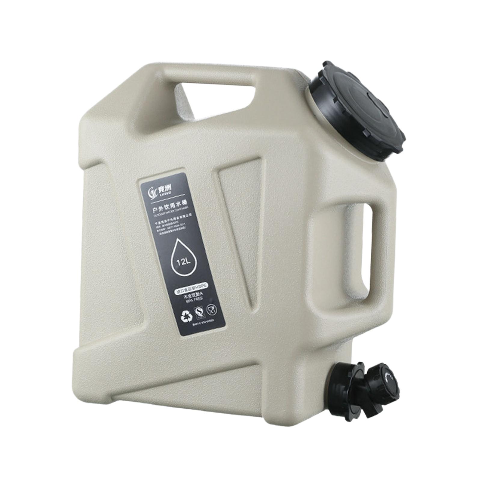 Ioensy - Contenedor De Agua Con Grifo Cubo De Agua Para Exteriores Para Barbacoa, Mochileros, Pesca