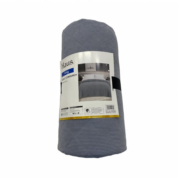 Quilt Corduroy Sólido Microfibra King 260 x 240 cm