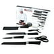 thumbnail image 1 of Set De Cuchillos De Cocina Antibacterial Cuchillo Cocina 6pz Zepter, 1 of 4