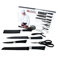 Tomasstore - Set De Cuchillos De Cocina Antibacterial Cuchillo Cocina 6Pz Zepter