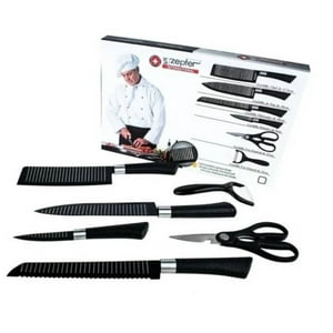 Tomasstore - Set De Cuchillos De Cocina Antibacterial Cuchillo Cocina 6Pz Zepter