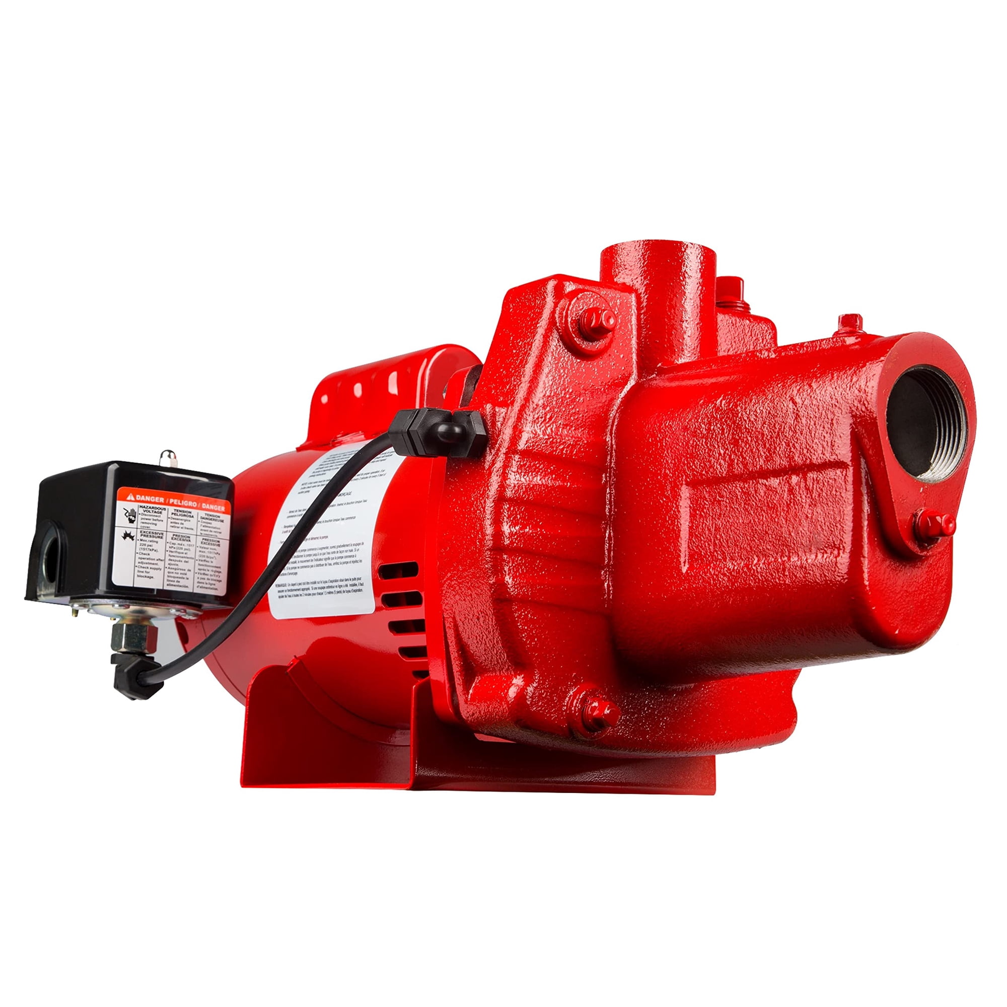 Bomba De Chorro Para Pozos Poco Profundos Red Lion Rjs-75-prem 3/4 Hp 16 Gpm