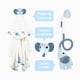 thumbnail image 4 of YOOKIDOO SET DE BANO DUCHA ELEFANTE Y TOALLA AZUL, 4 of 6