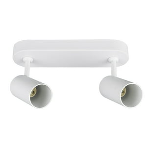 Bp - Foco Sobrepuesto Arsis Ii Xl 2 Luces Blanco Mate