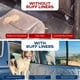 thumbnail image 3 of Cubierta para Asiento de Perro Ruff Liners Grande Negra Impermeable para Camionetas, 3 of 6