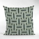 thumbnail image 5 of Cojín decorativo Plutus Brands Plutus Hazy Stony Cut Velvet verde, 5 of 5