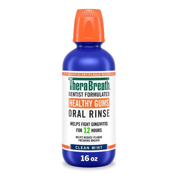 Enjuague Bucal TheraBreath Healthy Gums 473ml Antigingivitis